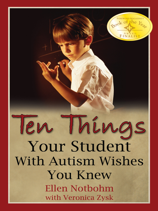 Cover image for Ten Things Your Student with Autism Wishes You Knew